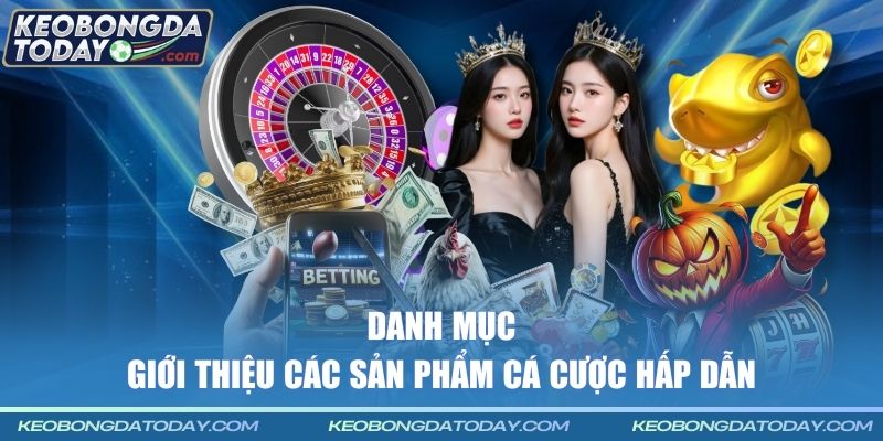 Danh mục giới thiệu các sản phẩm cá cược hấp dẫn