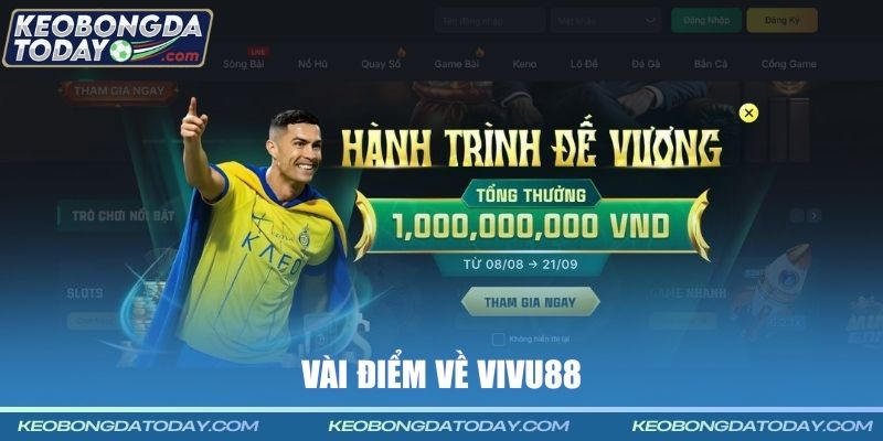 Vài điểm về VIVU88